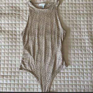 Cheetah Print Bodysuit